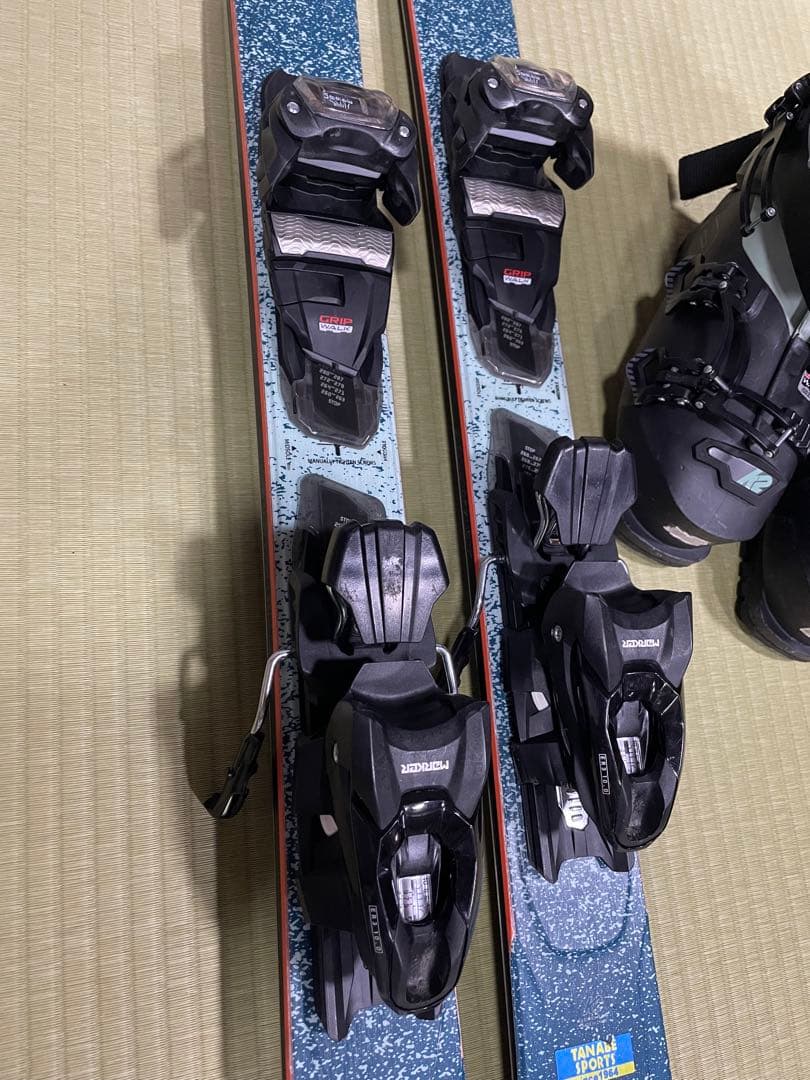 K2 Disruption 78C W スキー板 155cm ブーツ付き