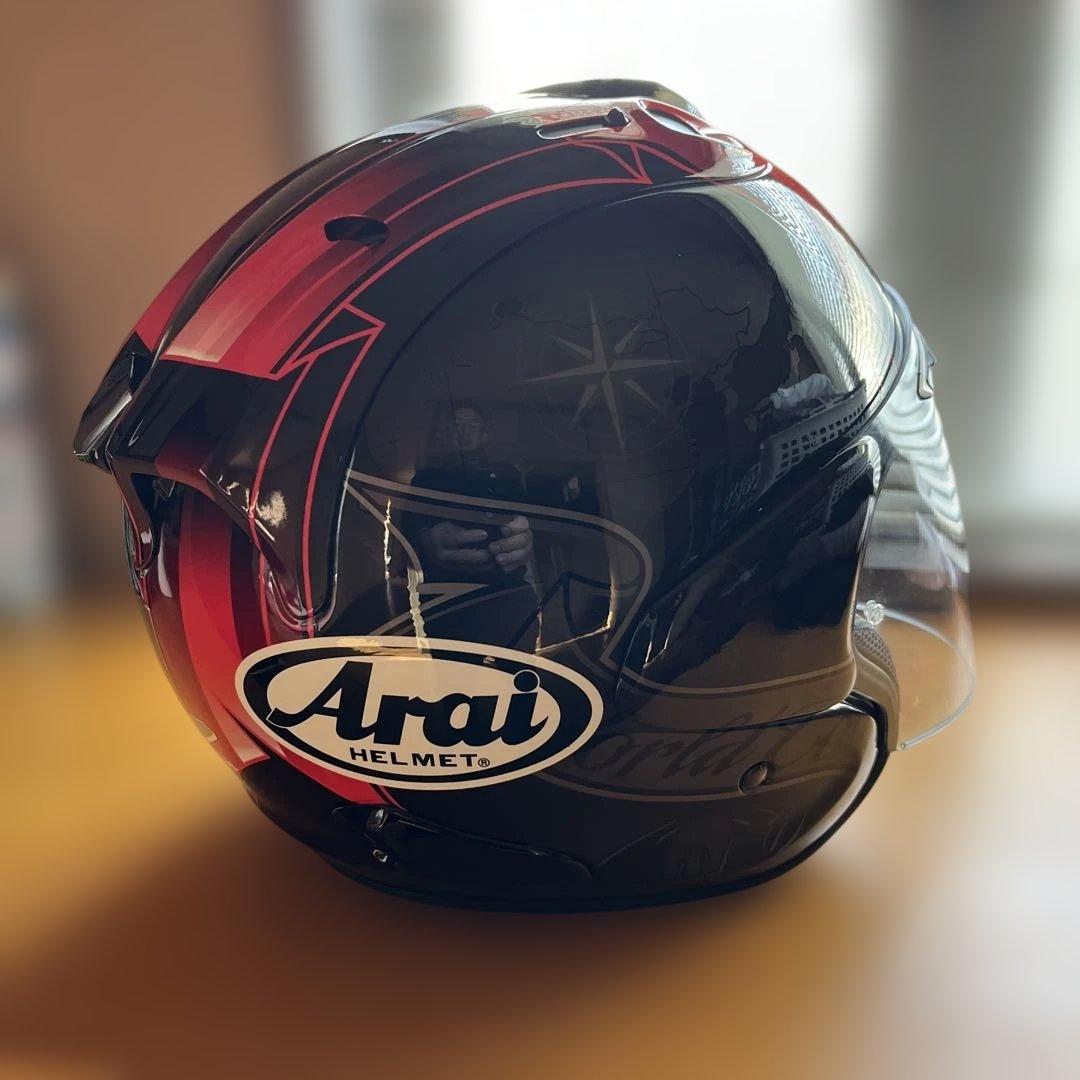 Blankv　Arai VZ-RAM ジェットヘルメット ブラック/レッド