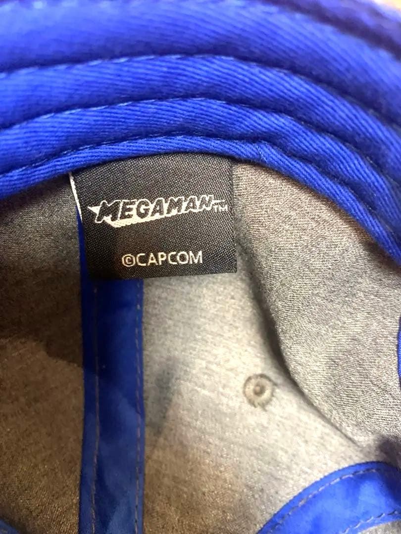 ロックマン MEGAMAN キャップ 刺繍 ドット 未使用 タグ付き