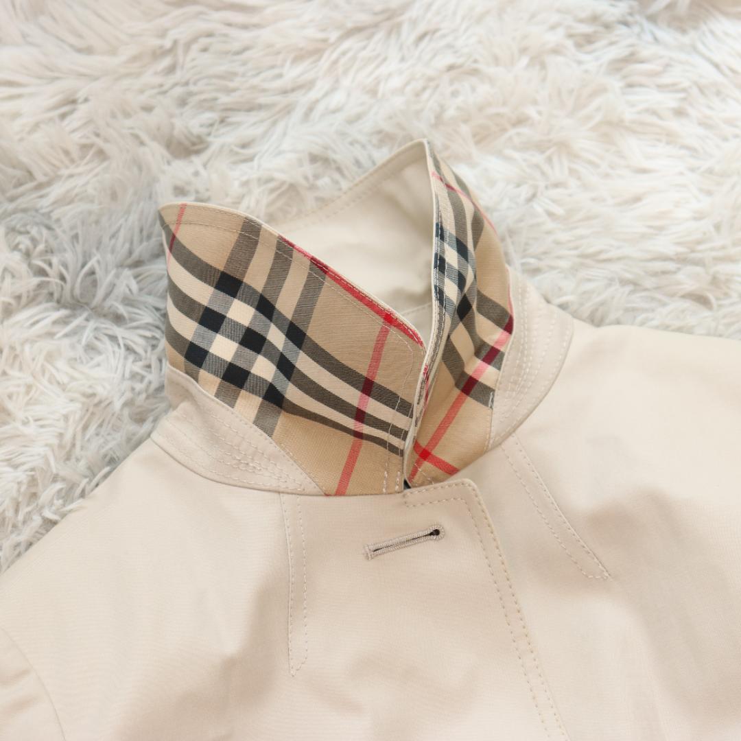 タグ付き✨バーバリー✨ライナー付きショートトレンチコート　ノバチェック　ベージュ