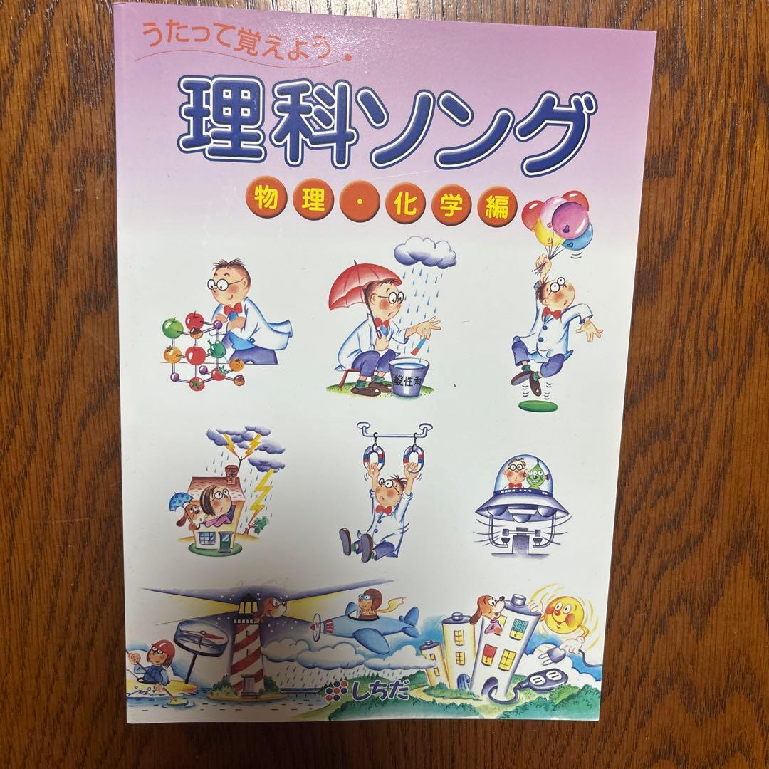 七田式/しちだ式　理科ソング・社会科ソング5冊セット