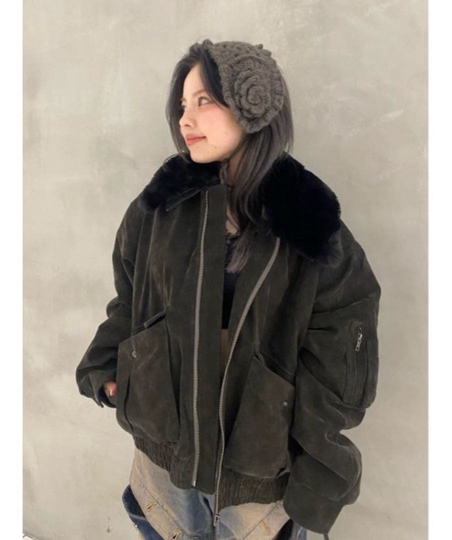 【SLY】WASHED PUFFER BZ ウォッシュド パッファー ブルゾン