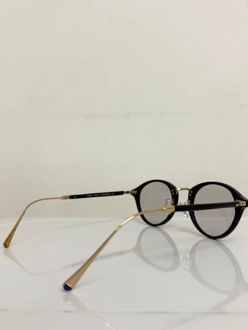 OLIVER PEOPLES STINSON BKG チタン メガネ 度なし