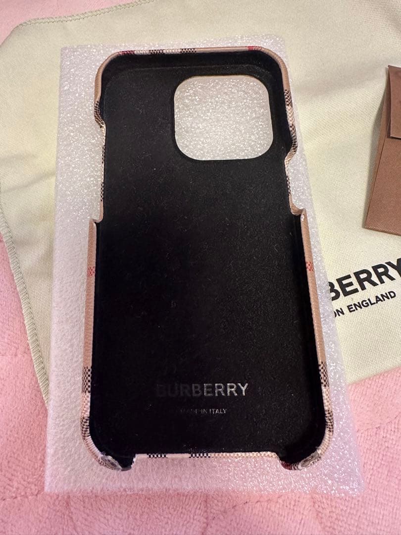 Burberry iPhone14Pro iPhoneケース　処分前価格