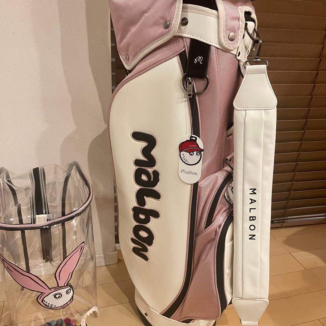 な*こ様 【即発送】MALBON マルボンゴルフ キャディバッグ ゴルフバッグ