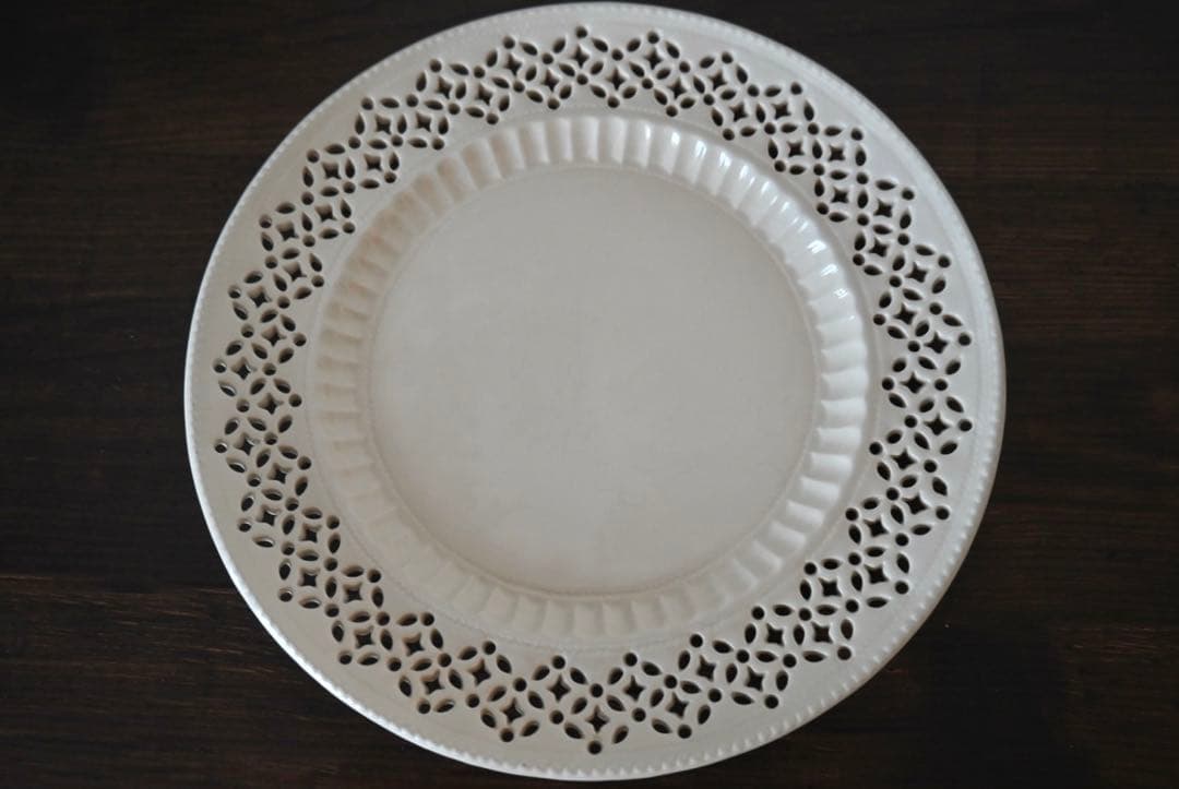  CREAMWARE ヴィンテージ　アンティーク　プレート