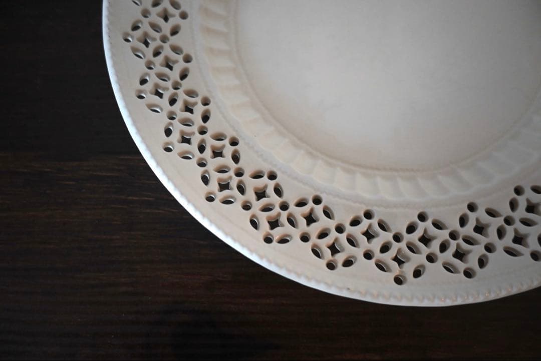  CREAMWARE ヴィンテージ　アンティーク　プレート