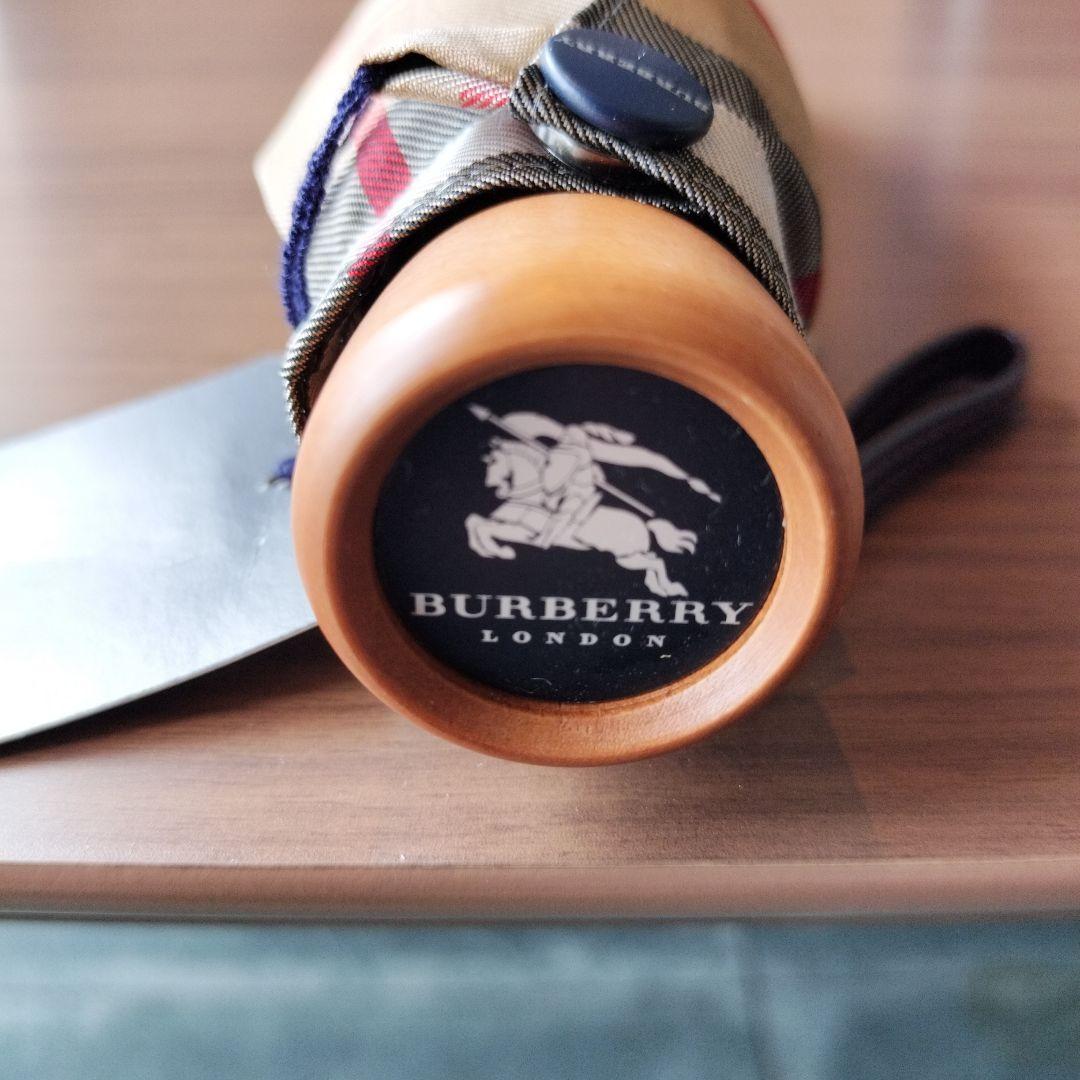 未使用品！　BURBERRY　折りたたみ式傘