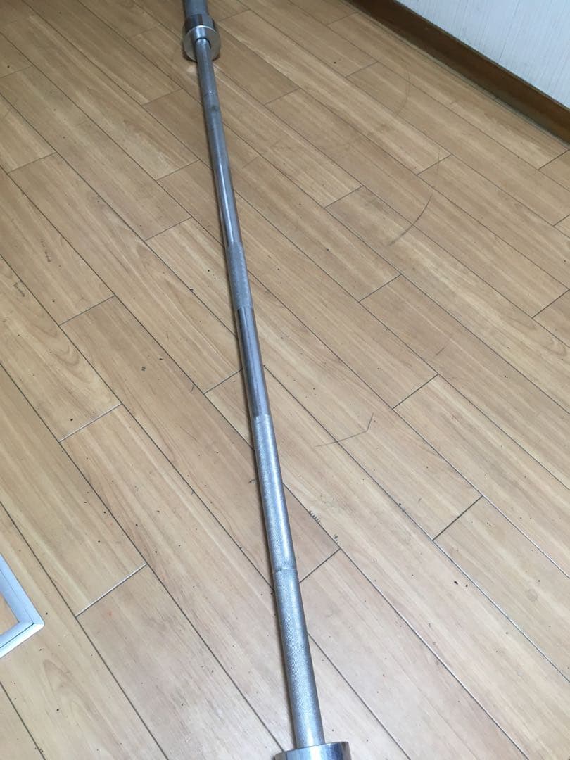オリンピックバーベルシャフト 長さ217cm 穴径50mm 筋トレ トレーニング