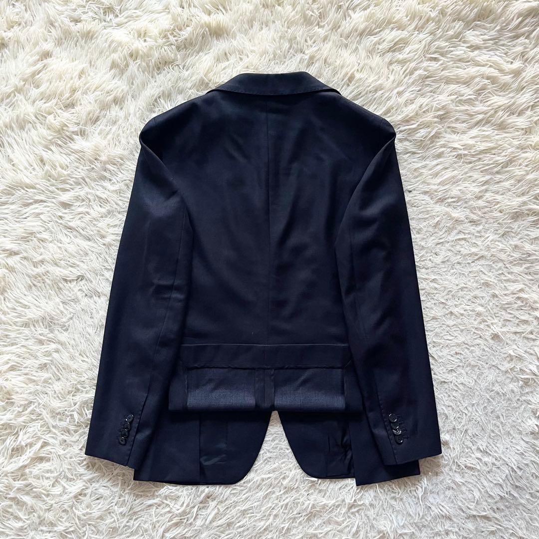 <極美品>TAGLIATORE ヴェスビオ インディゴ ウールスーツ サイズ44