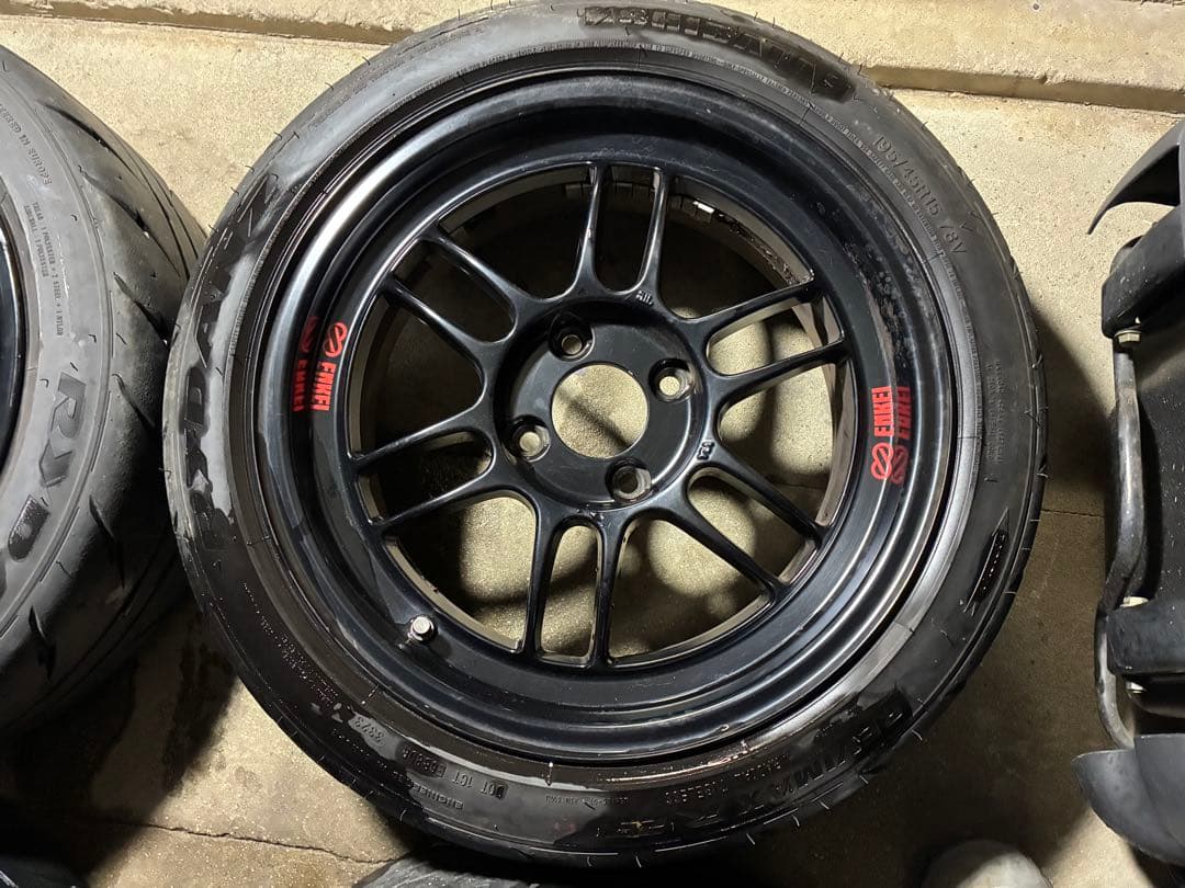 ENKEI RPF1 15インチ　100 4H ET35 ホイールのみ