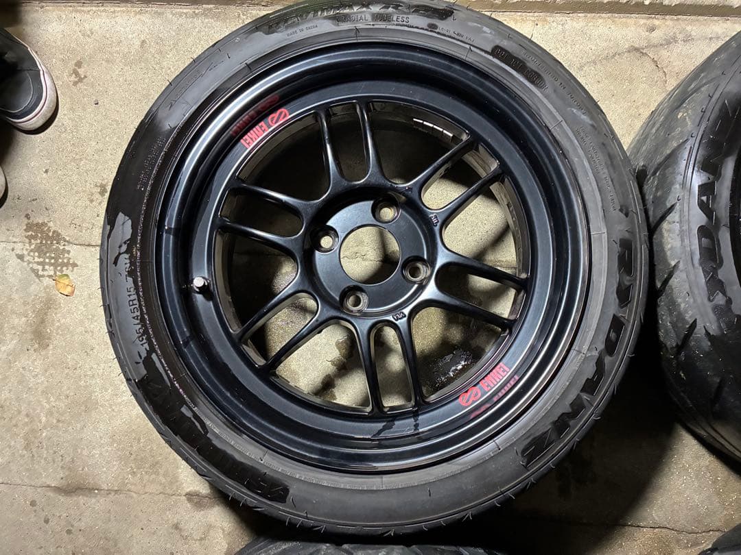 ENKEI RPF1 15インチ　100 4H ET35 ホイールのみ