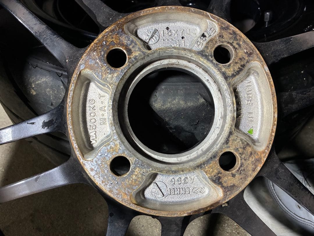 ENKEI RPF1 15インチ　100 4H ET35 ホイールのみ