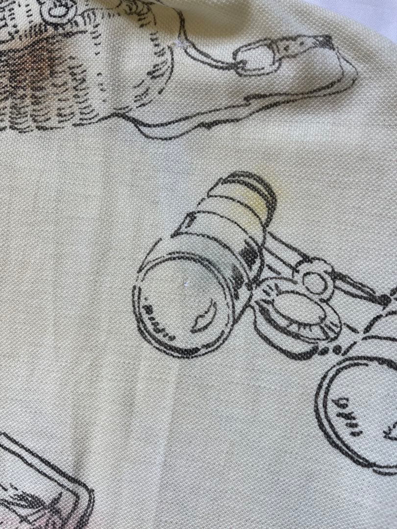 レア! 90s POLO Ralph Lauren フィッシング柄 ポロシャツ