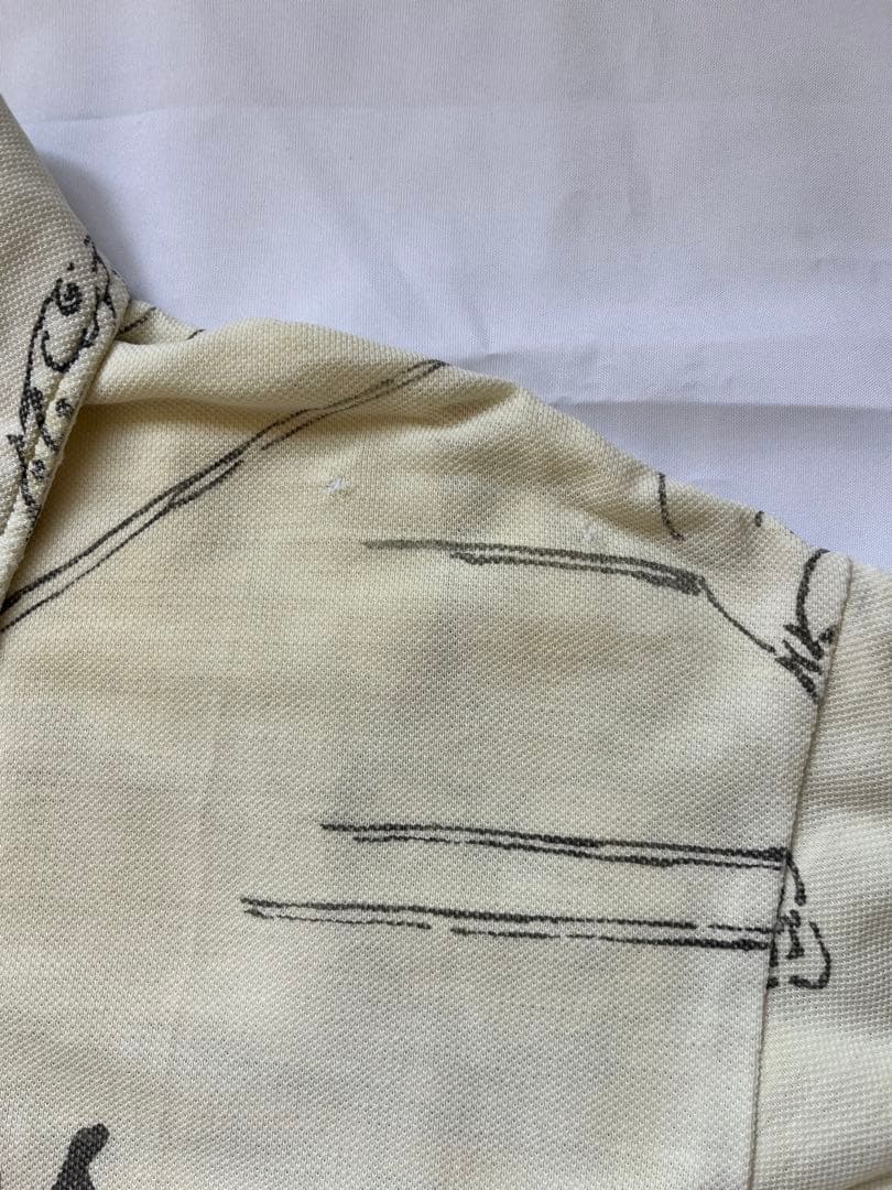 レア! 90s POLO Ralph Lauren フィッシング柄 ポロシャツ