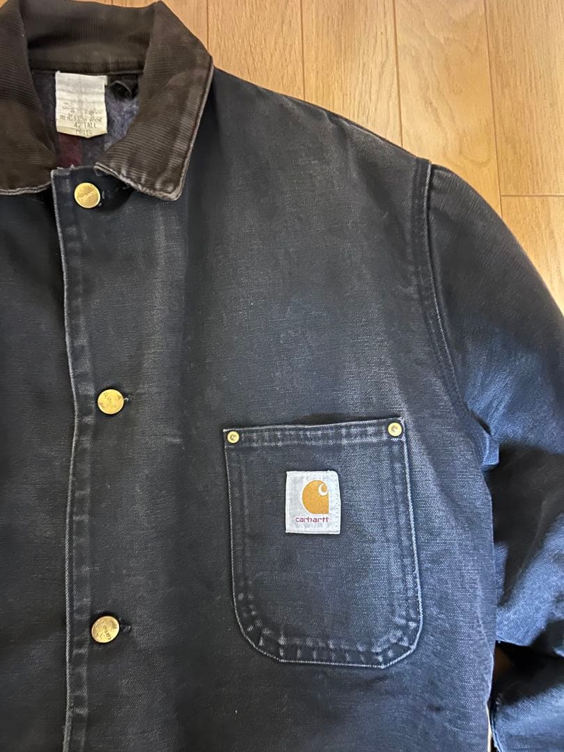 D*b様 90s 星タグ カーハート チョアコート 42 ブラック スミクロ