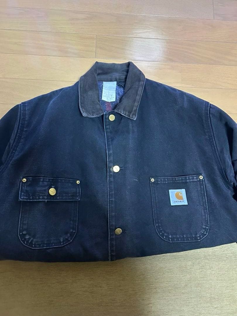 D*b様 90s 星タグ カーハート チョアコート 42 ブラック スミクロ