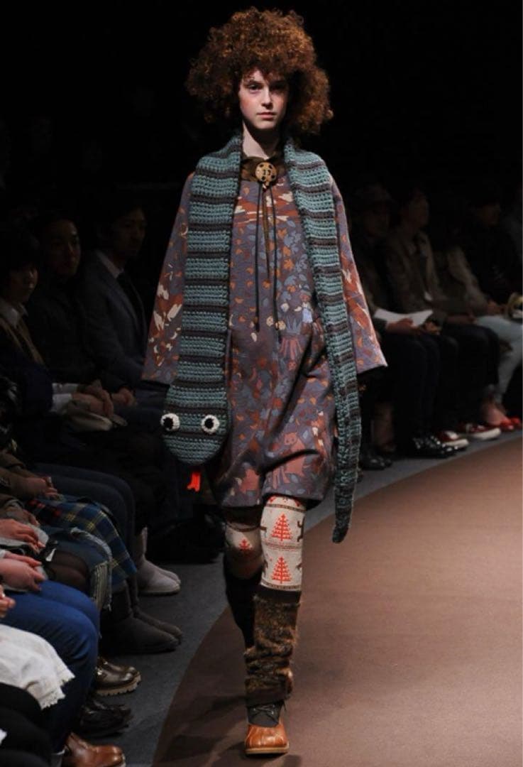 ネネット Ne-net ヘビ マフラー 赤 緑 セット