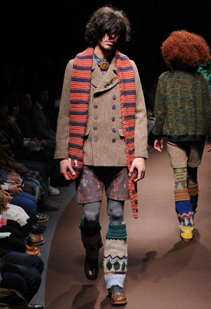 ネネット Ne-net ヘビ マフラー 赤 緑 セット