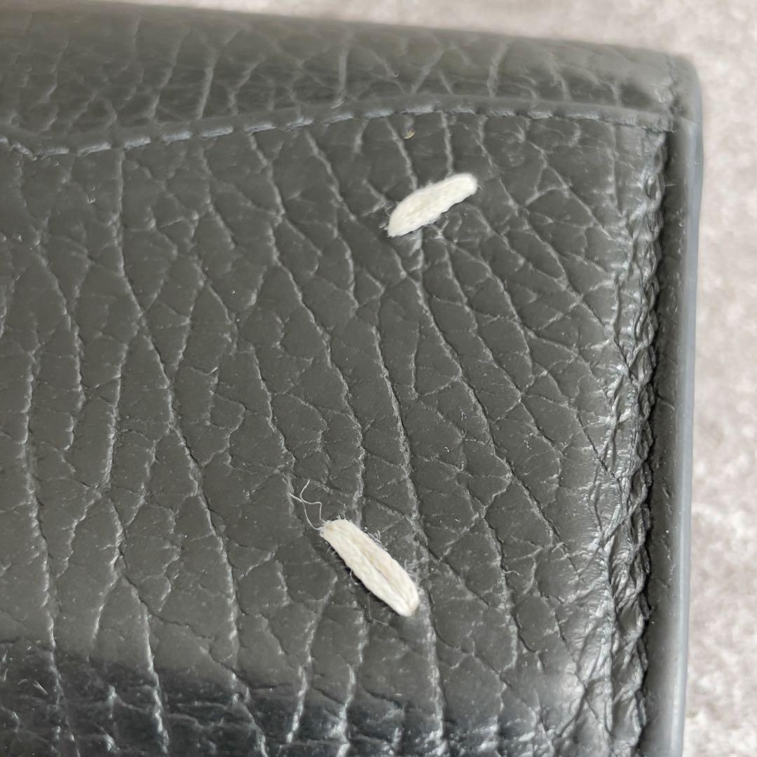 Maison Margiela メゾンマルジェラ ３つ折財布ウォレット ブラック