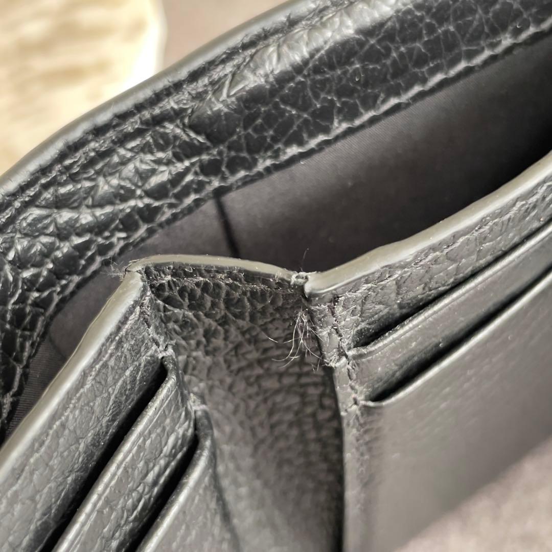 Maison Margiela メゾンマルジェラ ３つ折財布ウォレット ブラック