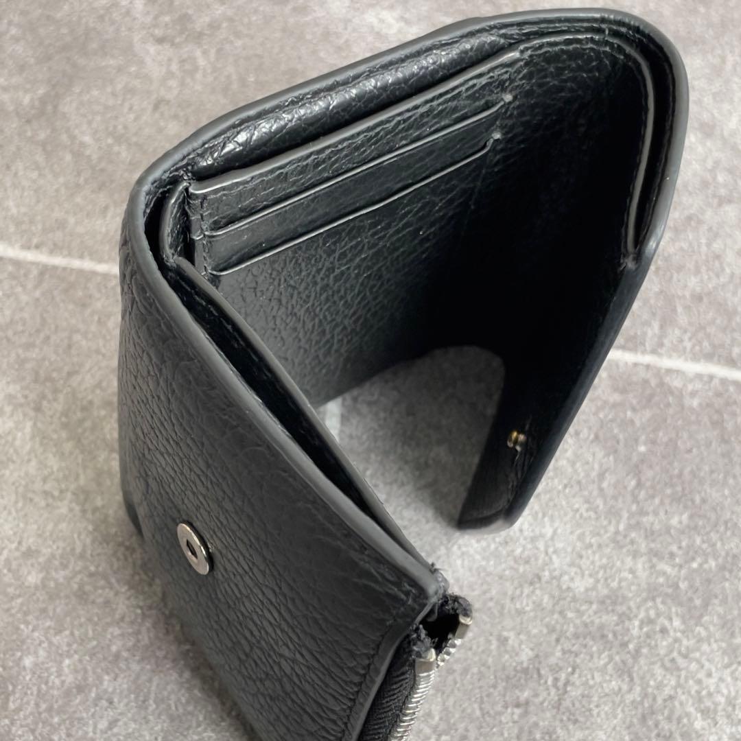 Maison Margiela メゾンマルジェラ ３つ折財布ウォレット ブラック