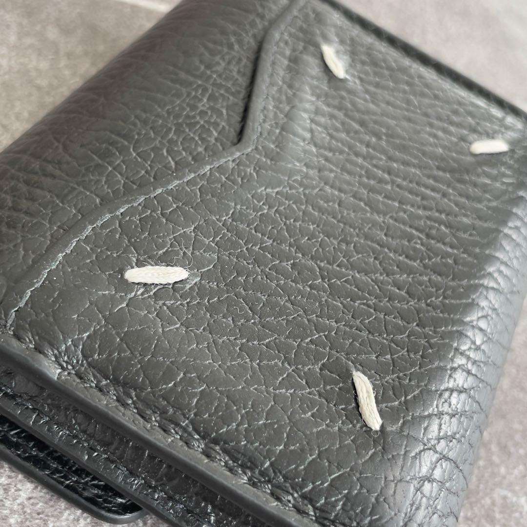 Maison Margiela メゾンマルジェラ ３つ折財布ウォレット ブラック