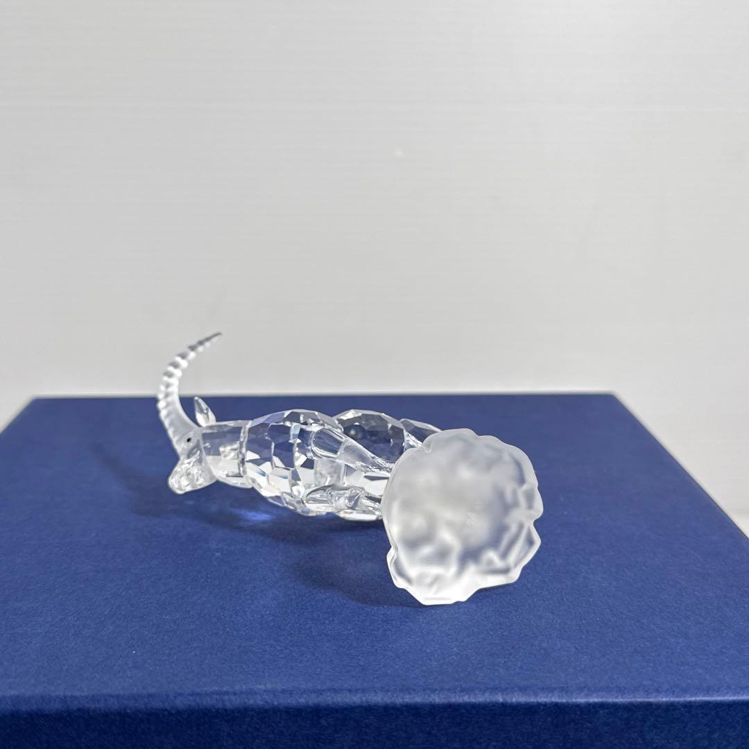 廃盤品！スワロフスキー フィギュリン 山やぎ ヤギ 動物 置物