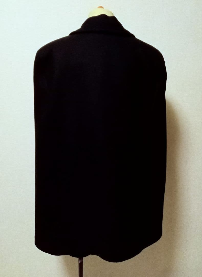 美品 ZARA ケープコート マント 金ボタン マンテコ シャツおまけ