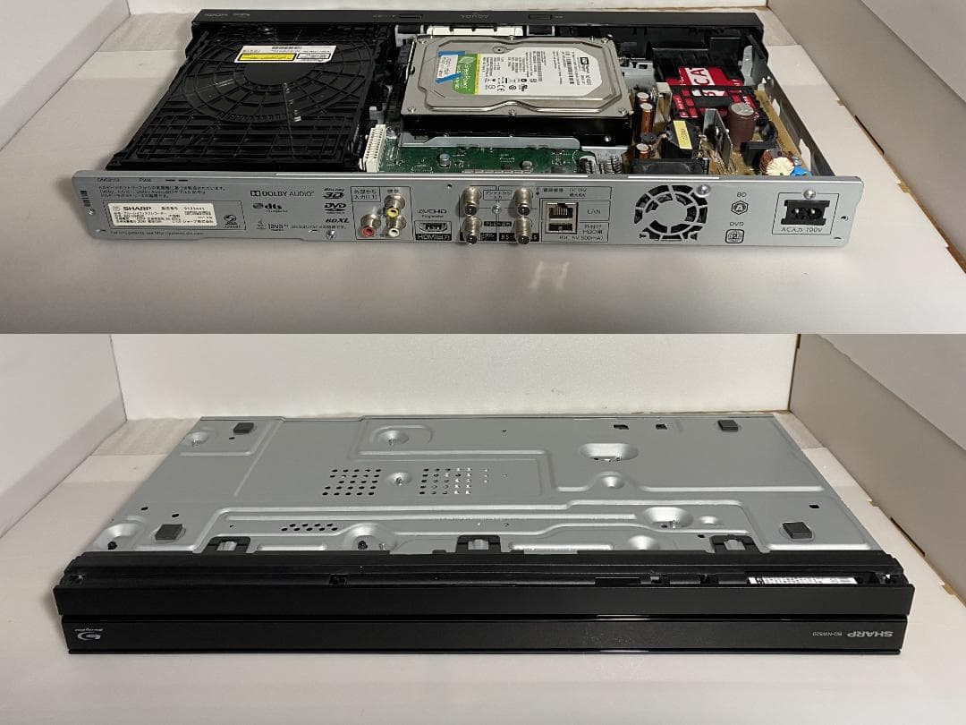 本体のみ　BD-ＮW520　17年製 容量アップHDD：1TB
