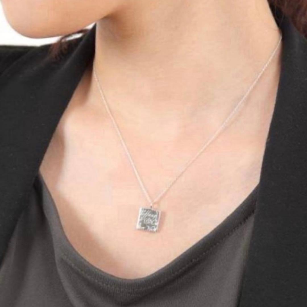 q64美品】✨Tiffany & Co. ✨ノーツスクエアネックレス