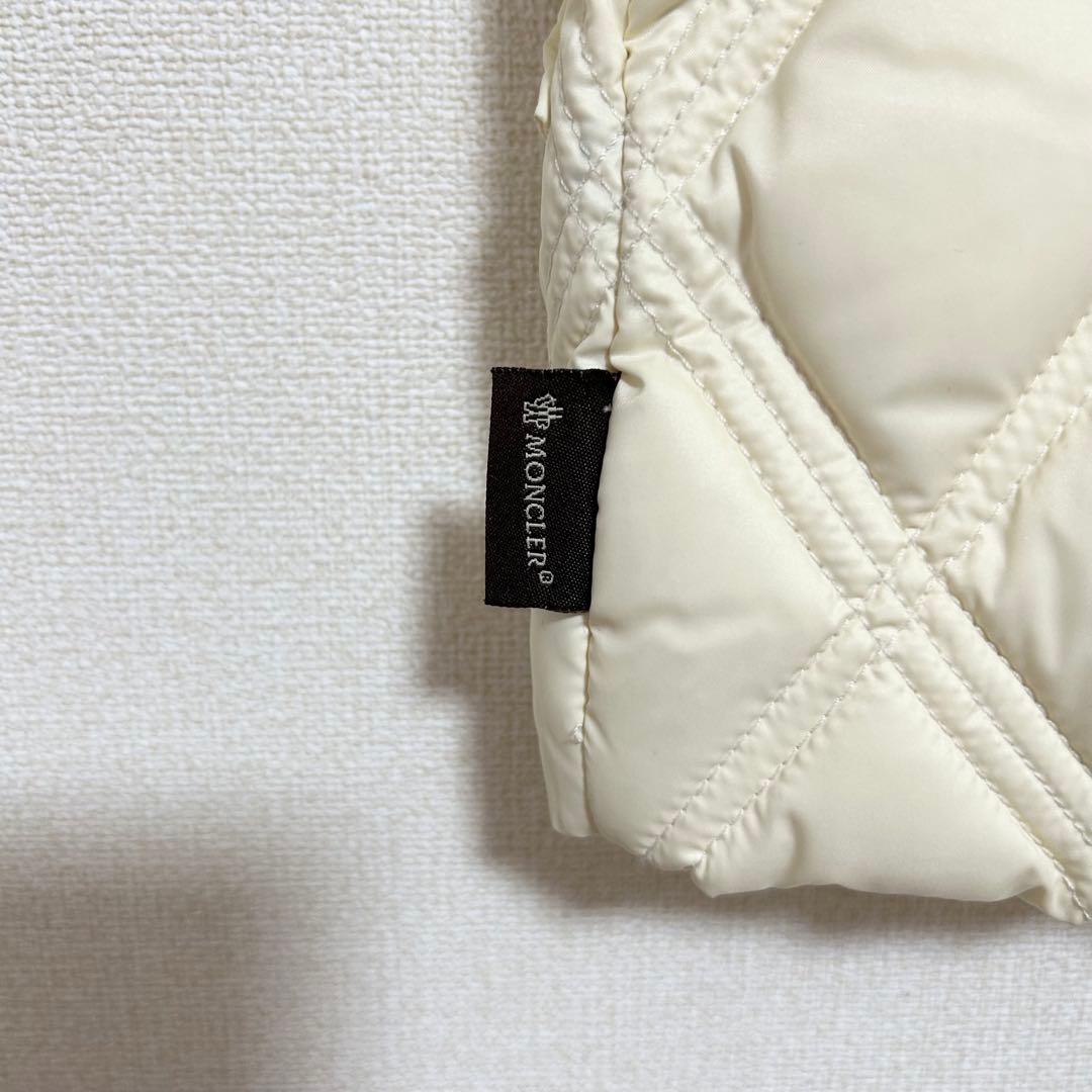 ✨希少✨MONCLER ダウンベスト キルティング ホワイト