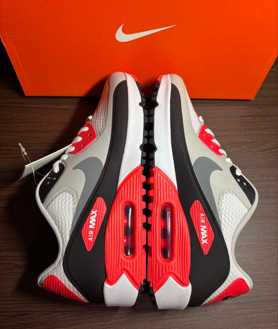ナイキ エアマックス 90 ゴルフ インフラレッド　ほぼ未使用size25.5㎝