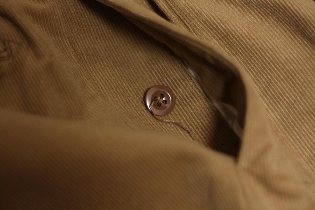 【美品】Tangent コーデュロイ スラックス Charles ブラウン 46