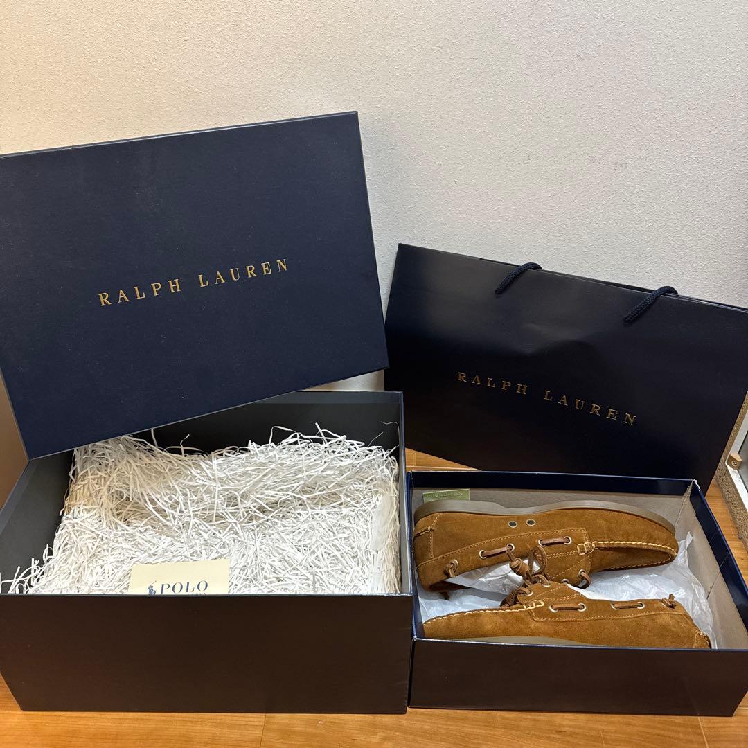 Ralph Lauren Polo ブラウンモカシン