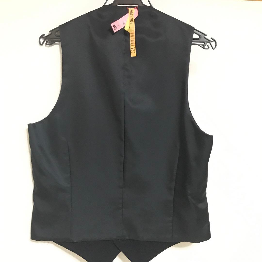 DURBAN ダーバン メンズ スーツ ベスト　　上下3点セット 【名前記載】