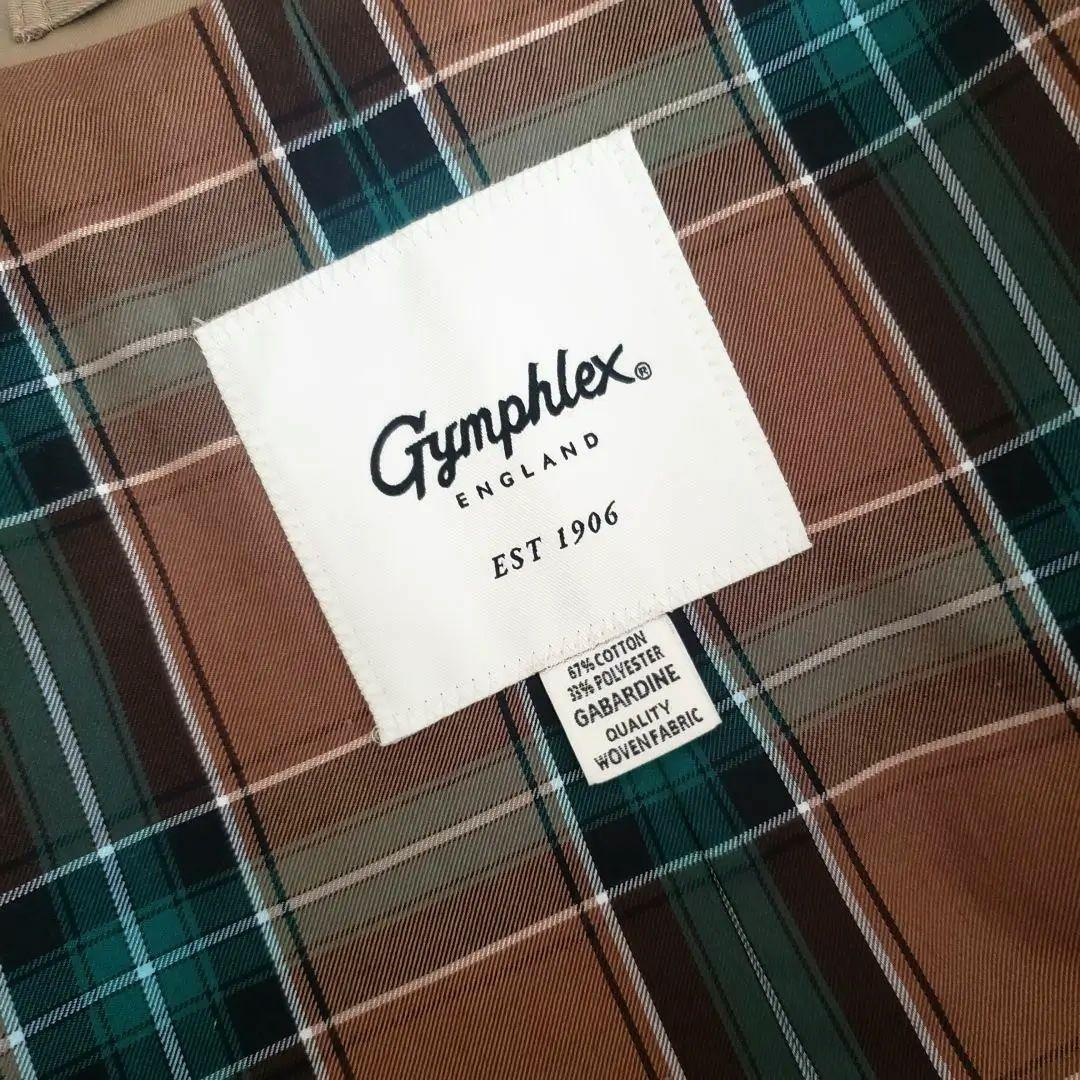 Gymphlex ベージュ トレンチコート　ゆったりサイズ