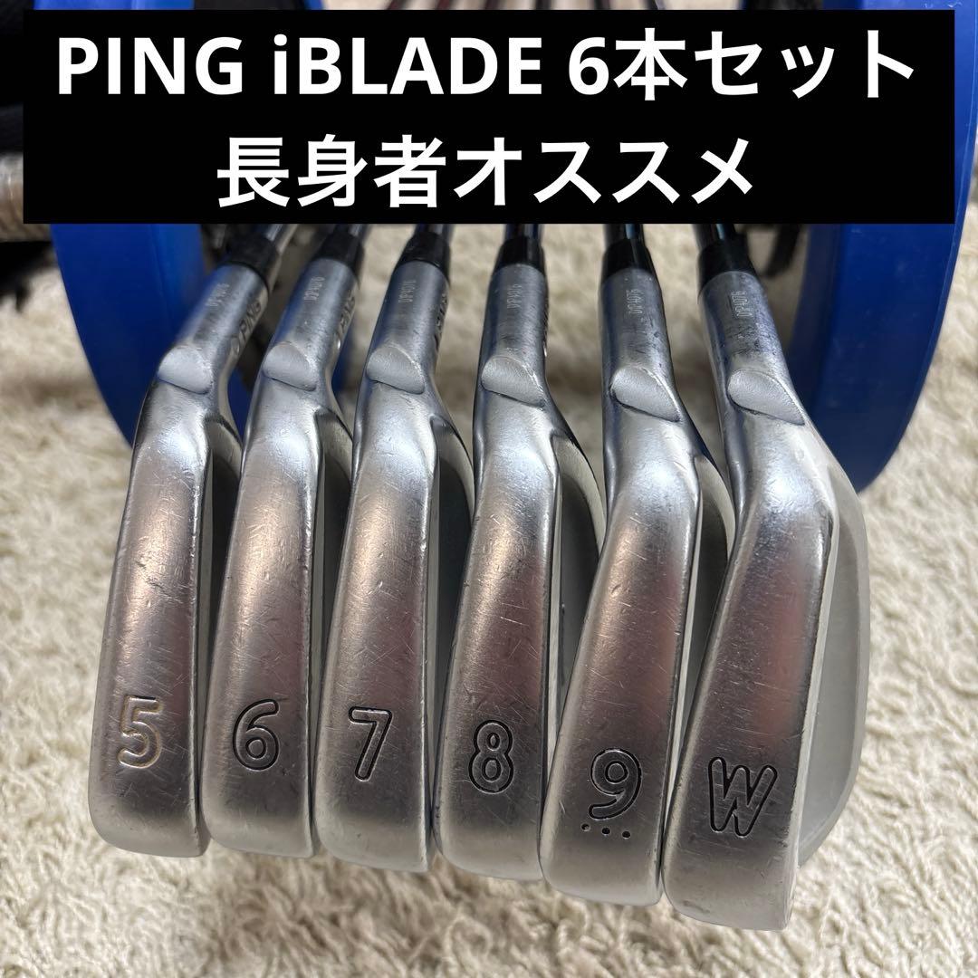 【高身長の方オススメ】 激レア PING iBLADE 6本セット