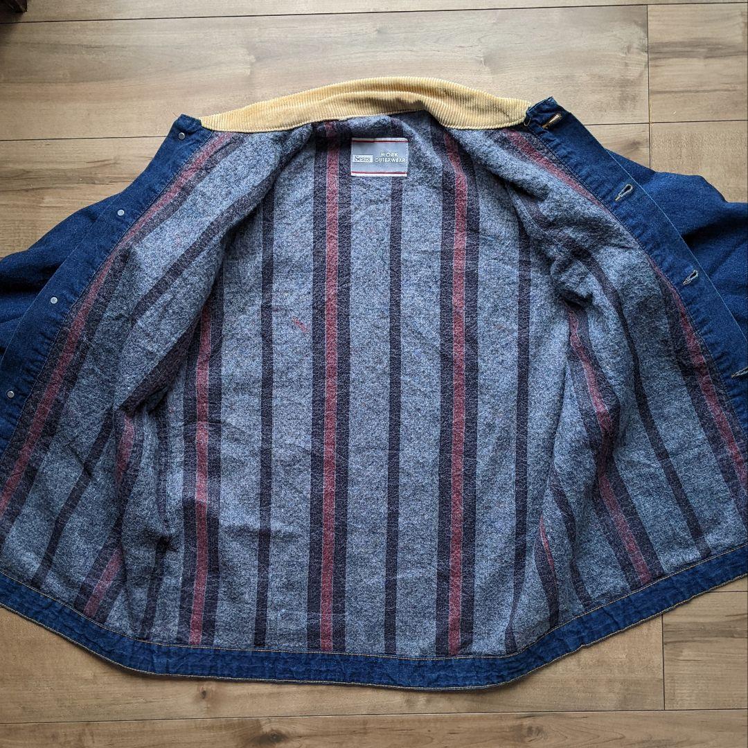 70s シアーズ カバーオール ブランケット Ｇジャン