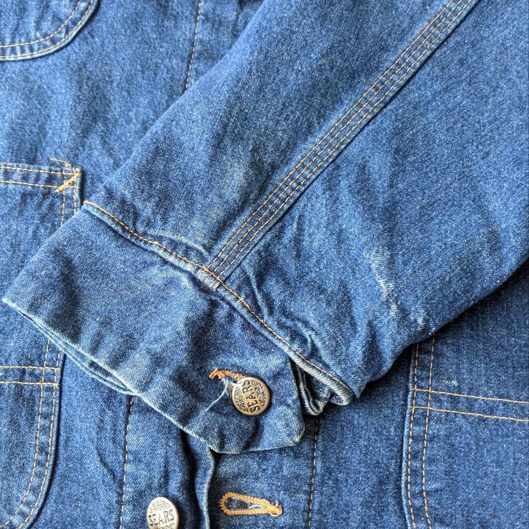 70s シアーズ カバーオール ブランケット Ｇジャン