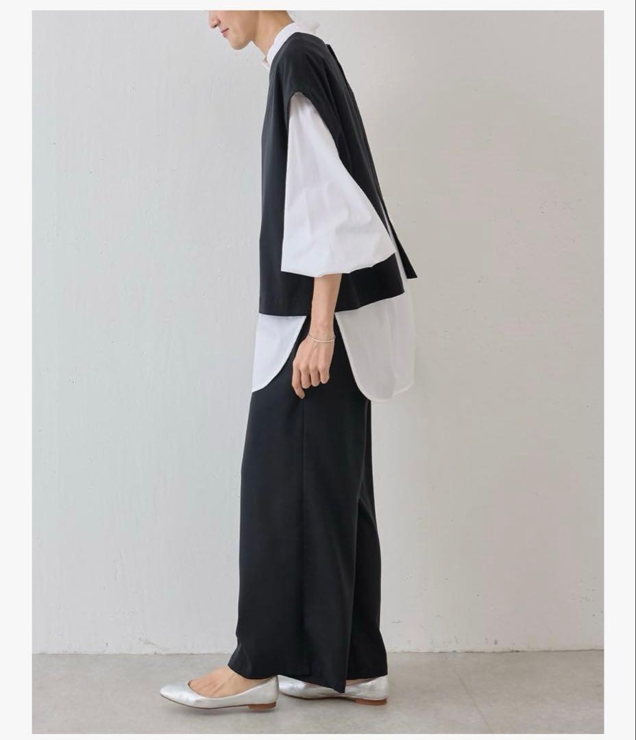 定価19800円　ビアズリー　ウエストリブテンセルデニムパンツ　新品　サイズ2