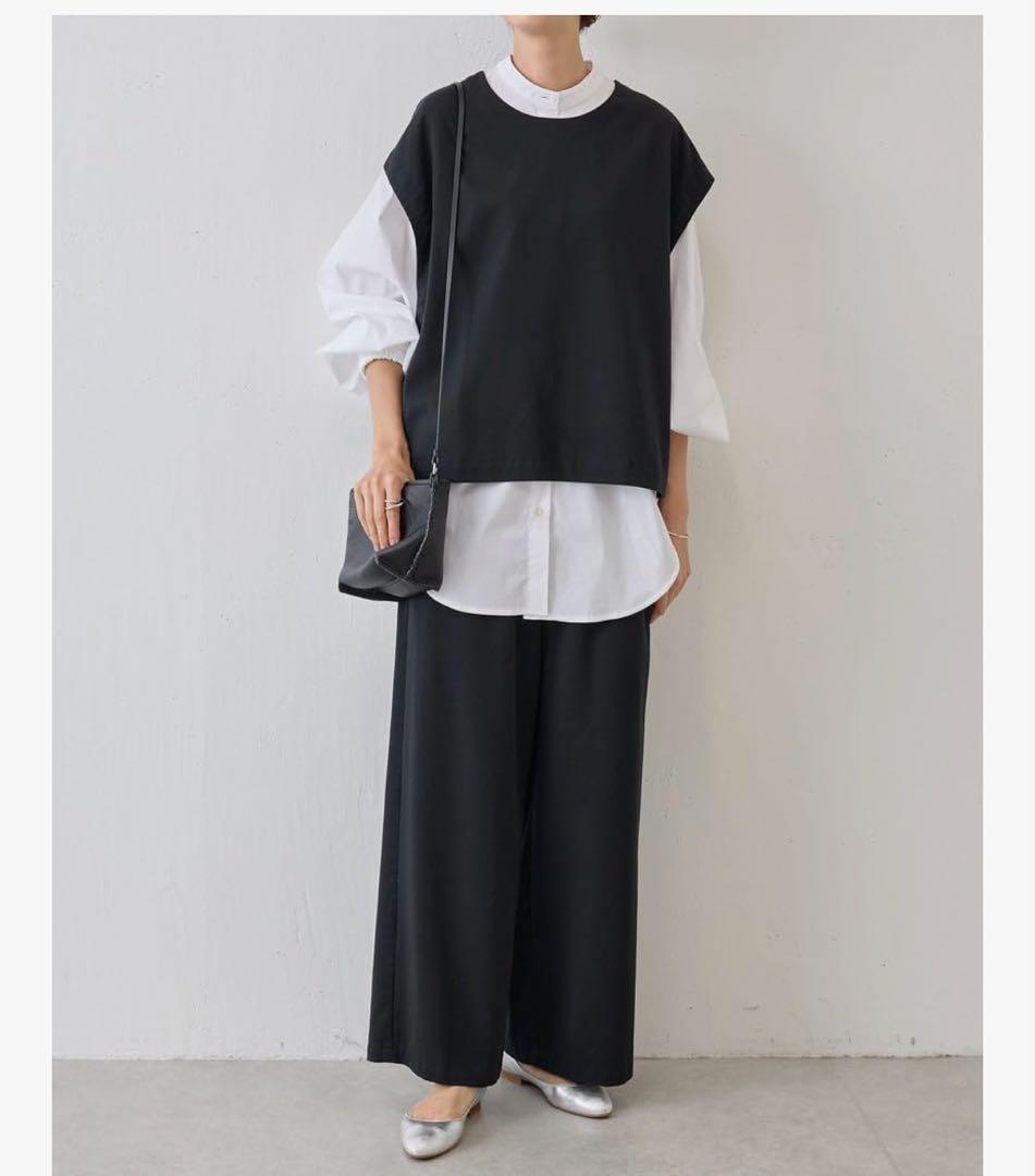 定価19800円　ビアズリー　ウエストリブテンセルデニムパンツ　新品　サイズ2