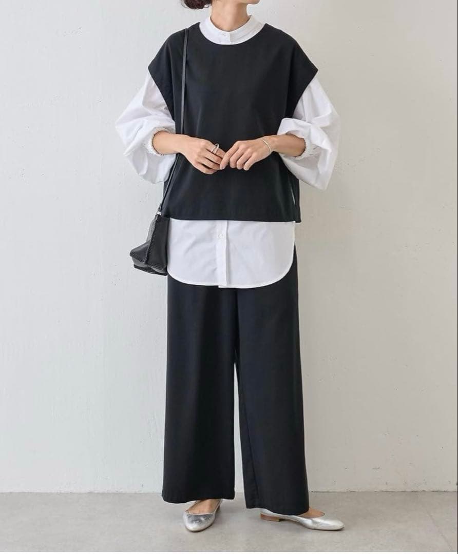 定価19800円　ビアズリー　ウエストリブテンセルデニムパンツ　新品　サイズ2