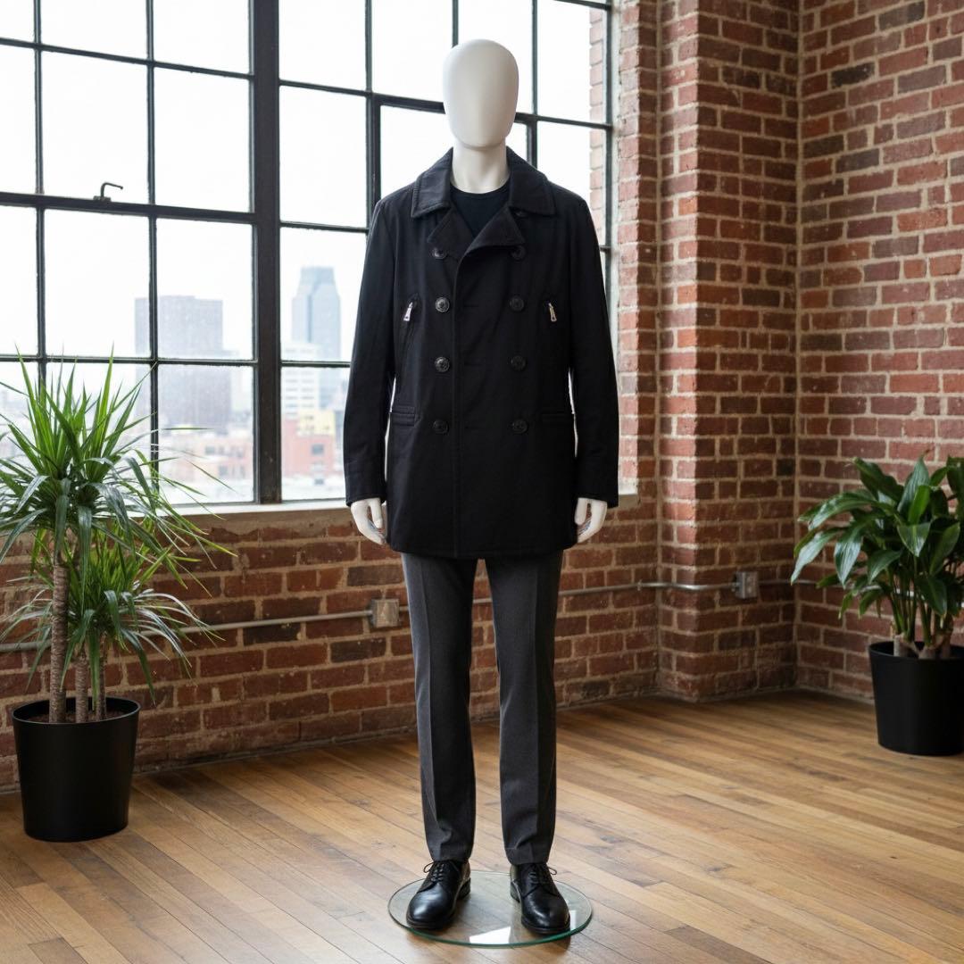 高級✨ラルフローレンブラックレーベル ピーコート ジャケット ダブルブレスト