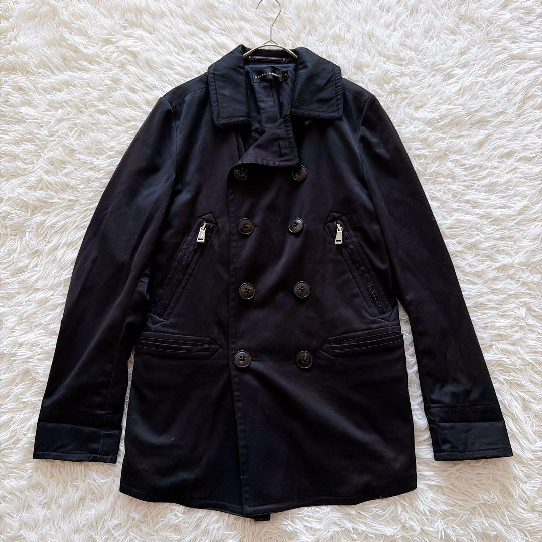 高級✨ラルフローレンブラックレーベル ピーコート ジャケット ダブルブレスト