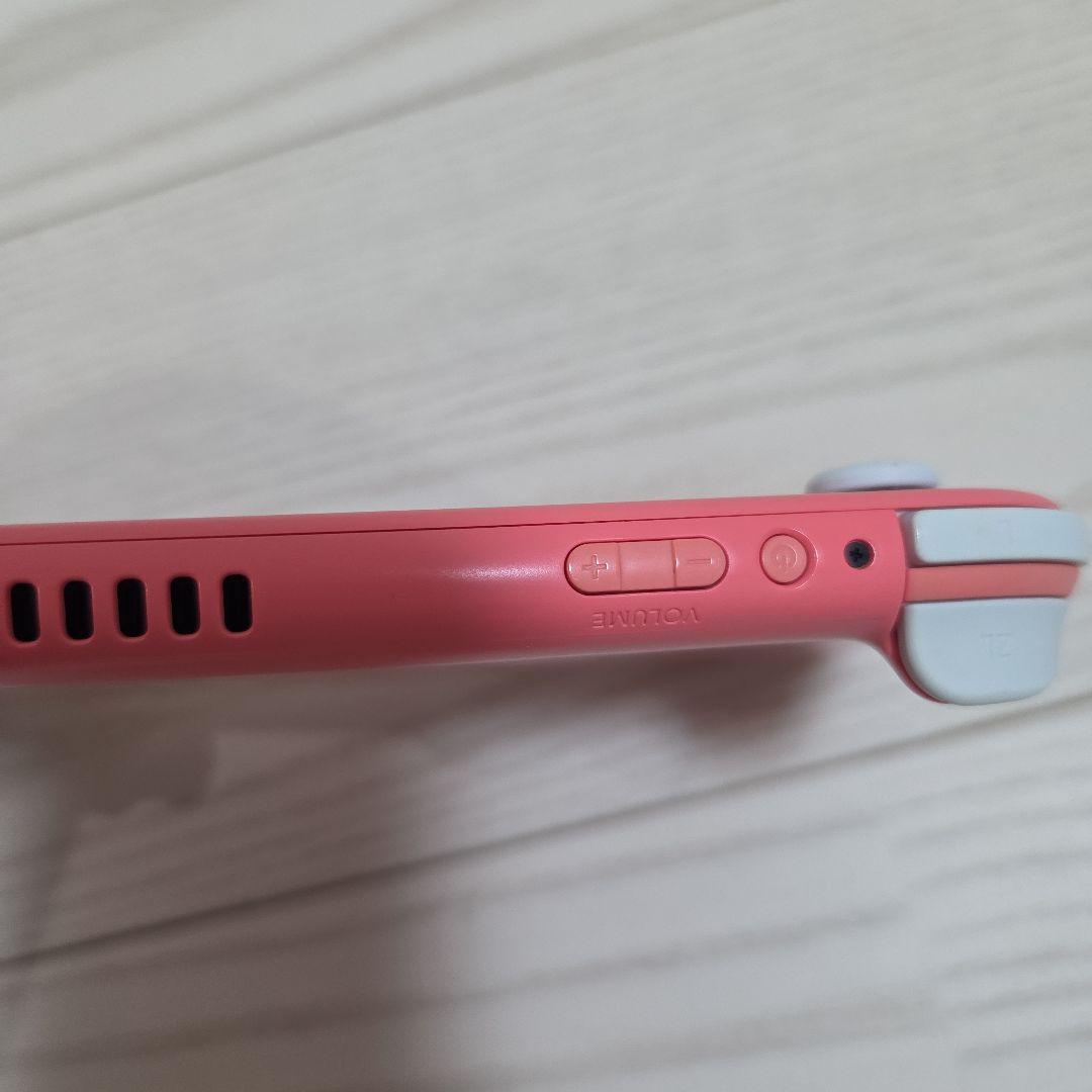 Nintendo Switch Lite●コーラル ピンク 充電器付き●