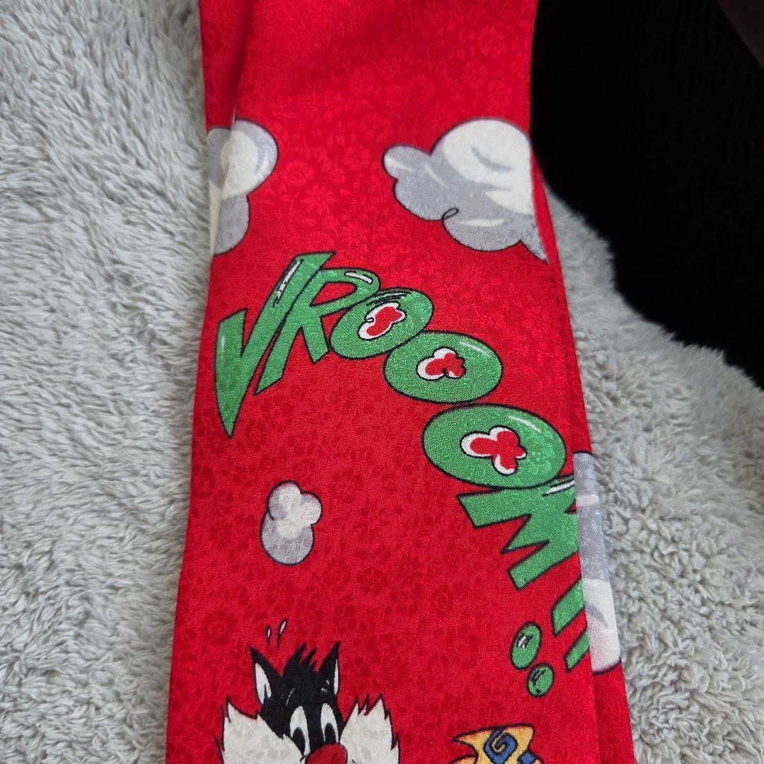 Looney Tunes ネクタイ 赤