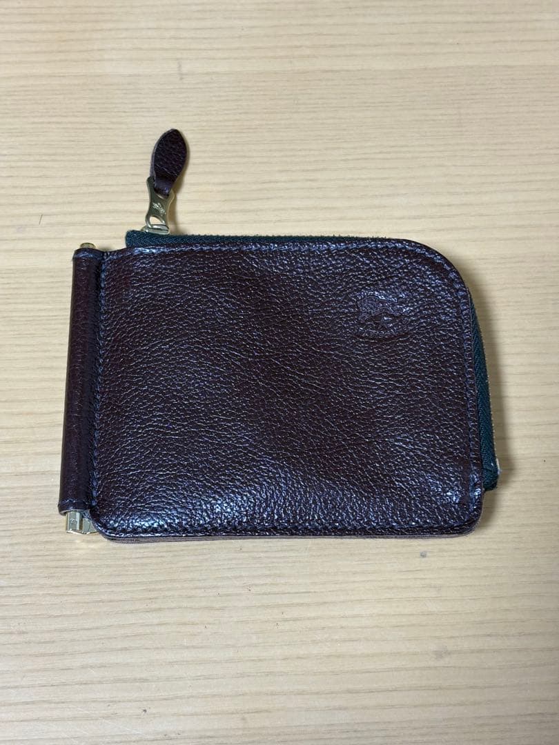 イルビゾンテ マネークリップウォレット