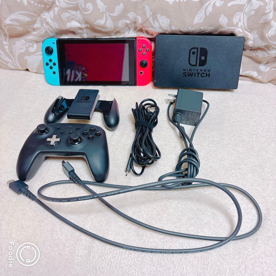 Nintendo Switch 本体 コントローラー　メモリーカードセット