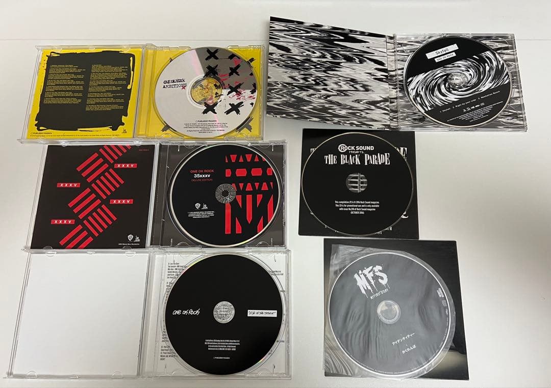 ONE OK ROCK CDコレクション